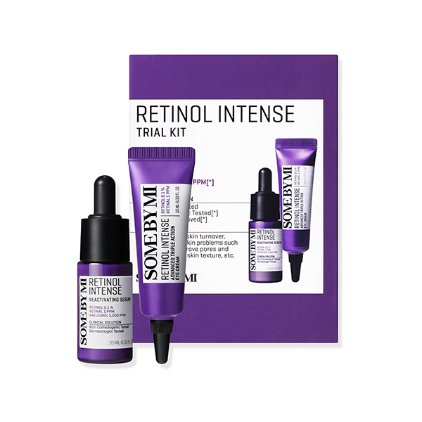 کیت رتینول ضد پیری و تسکین‌دهنده سام بای می مدل Retinol Intense Trial Kit