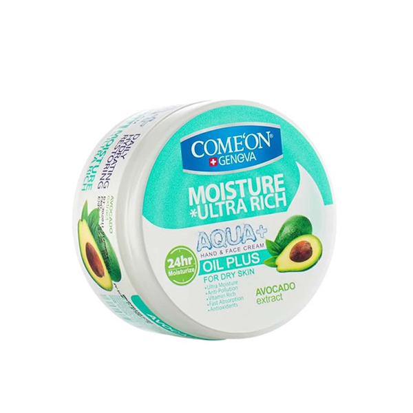 کرم مرطوب‌کننده آبرسان قوی و بازسازی‌کننده کامان مدل Aqua+ حجم 250 میل