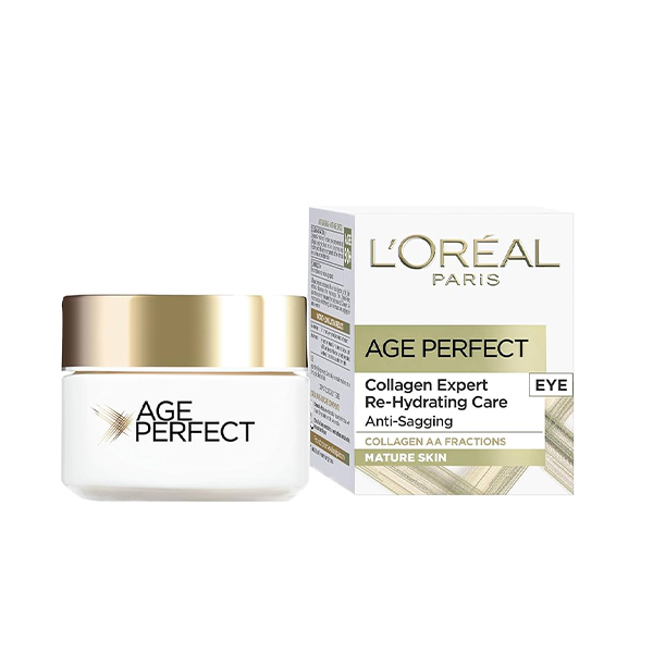 کرم دور چشم ضد افتادگی و ضد لک لورآل مدل Age Perfect Collagen Expert حجم 15 میل