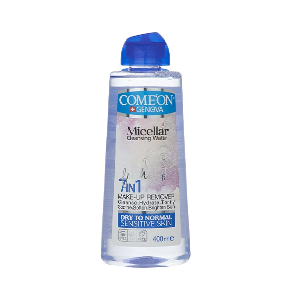 میسلار واتر آبرسان و تسکین‌دهنده کامان مخصوص پوست‌های خشک و حساس مدل 7in1 حجم 400 میل