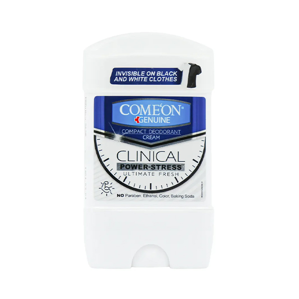 استیک ضد تعریق مردانه با قدرت کلینیکال کامان ضد تعریق ناشی از استرس و ضد لک مدل Power Stress حجم 45 میل