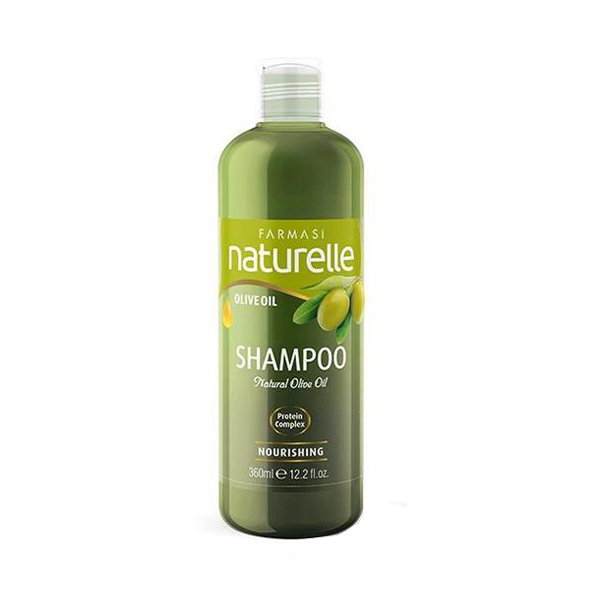 شامپو مغذی و ترمیم کننده فارماسی سری Naturelle حاوی روغن زیتون حجم 360 میل