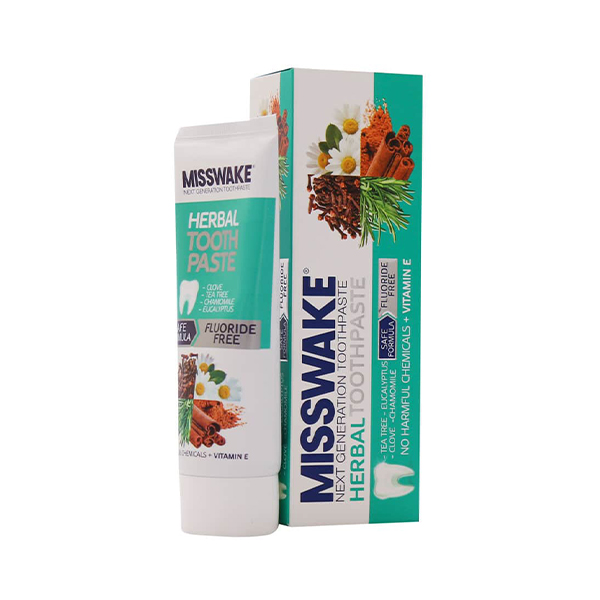 خمیر دندان طبیعی بدون فلوراید میسویک حاوی عصاره میخک و روغن درخت چای حجم ۷۵ میل