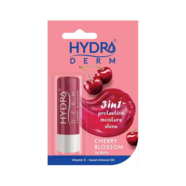 بالم لب رطوبت رسان و محافظت کننده از خشکی پوست لب هیدرودرم با طعم گیلاس وزن 4.5 گرم