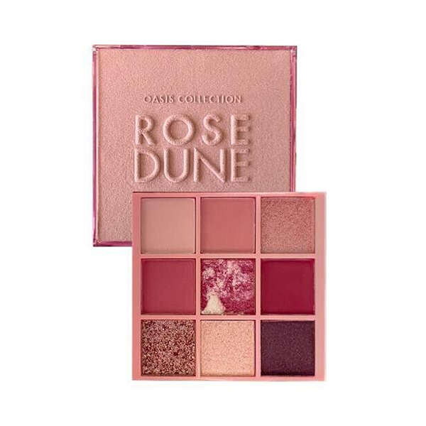 پالت سایه چشم ۹ رنگ فارماسی مدل Rose Nude با فینیش مات و شاین وزن ۸.۱ گرم