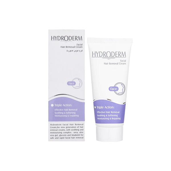 کرم موبر صورت هیدرودرم با کمپلکس مرطوب کننده و التیام بخش حجم ۴۰ میل