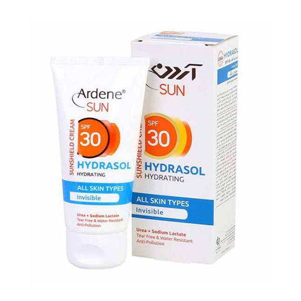 کرم ضد آفتاب و مرطوب کننده آردن SPF 30 بی‌رنگ مدل Hydrasol حاوی هیالورونیک اسید حجم ۵۰ میل