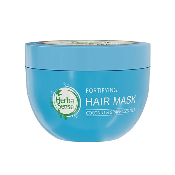 ماسک موی کراتینه و تقویت کننده آردن هرباسنس حاوی روغن نارگیل و دانه انگور مناسب موهای کم‌پشت و دارای ریزش حجم ۲۵۰ میل
