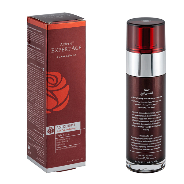 کرم ضد چروک و مغذی آردن اکسپرتیج مدل Age Defence سفت کننده و ضد لک حجم ۵۰ میل