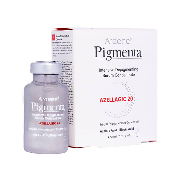 سرم کنستانتره ضد لک قوی آردن پیگمنتا مدل Azellagic 20 حاوی اسید آزلائیک و لاکتیک حجم ۲۰ میل