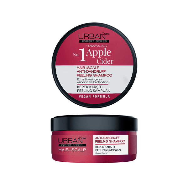 شامپو اسکراب ضد شوره اوربن کر مدل Apple Cider احیا کننده و لایه بردار حجم ۲۰۰ میل