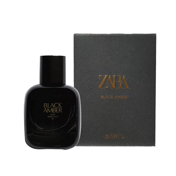 عطر زنانه ادو تویلت زارا مدل Black Amber به همراه جعبه حجم ۱۰۰ میل