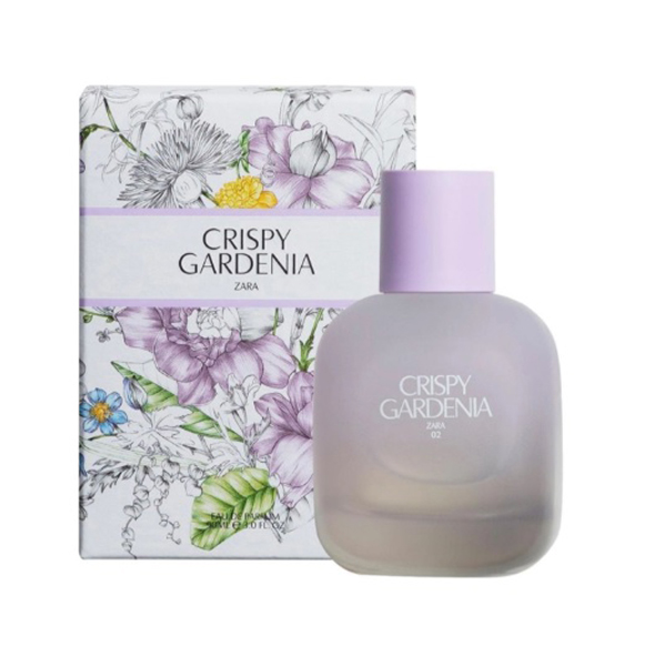 عطر زنانه ادو تویلت زارا مدل Crispy Gardenia به همراه جعبه حجم ۱۰۰ میل