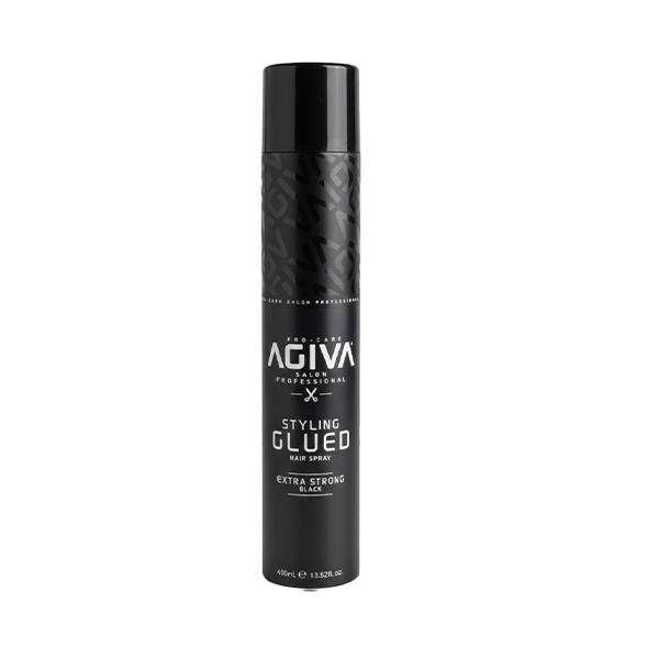 اسپری حالت دهنده مو آگیوا مدل Styling Glue با تثبیت‌کنندگی چسبی و ماندگاری فوق‌العاده حجم ۴۰۰ میل