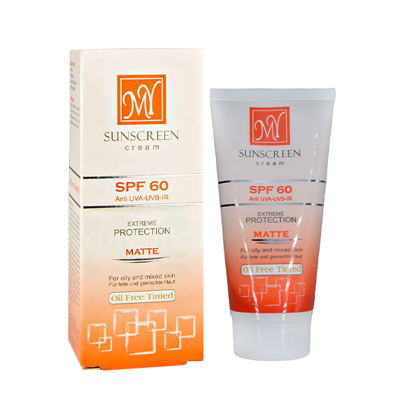 ضد آفتاب رنگی مای مدل Matte با فینیش مات ضد براقی و محافظت حداکثری حجم ۵۰ میل