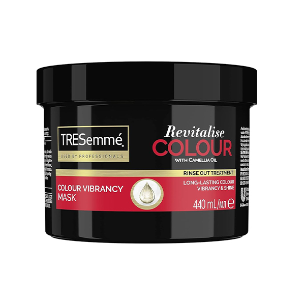 ماسک موی موهای رنگ شده ترزمه مدل Revitalise Colour تثبیت کننده درخشش و محافظ رنگ حجم ۴۴۰ میل