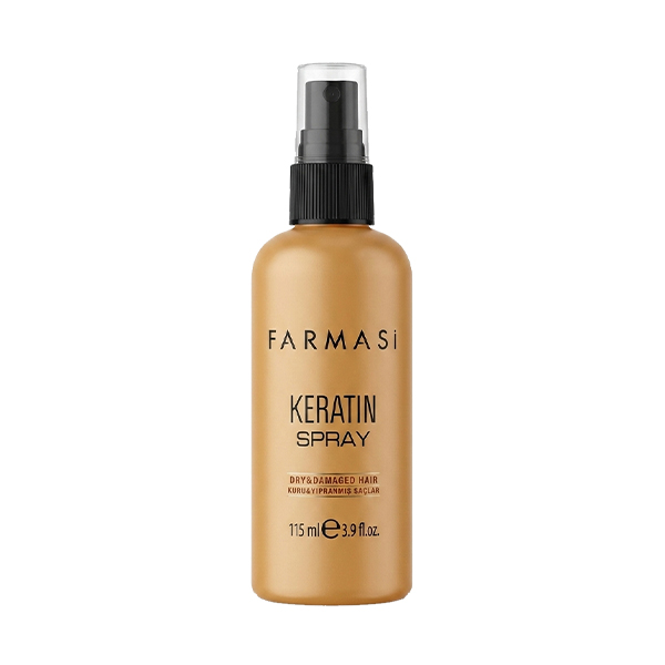 اسپری ترمیم‌کننده کراتین فارماسی مدل Keratin Therapy  احیاکننده و ضد موخوره حجم ۱۱۵ میل