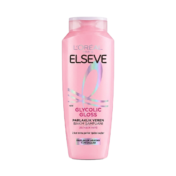 شامپو درخشان کننده لورآل مدل GLYCOLIC GLOSS حاوی اسید گلیکولیک حجم ۳۰۰ میل