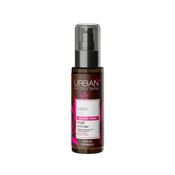 سرم ضدشکستگی و درخشان‌کننده مو اوربن کر مدل ARGAN OIL حاوی روغن آرگان و محافظ UV حجم ۷۵ میل