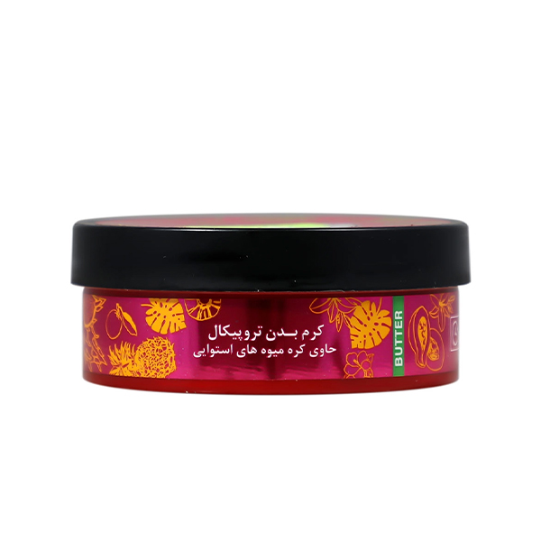 کرم مرطوب‌کننده بدن دیپ سنس مدل Tropical مخصوص پوست خشک حجم ۲۰۰ میل