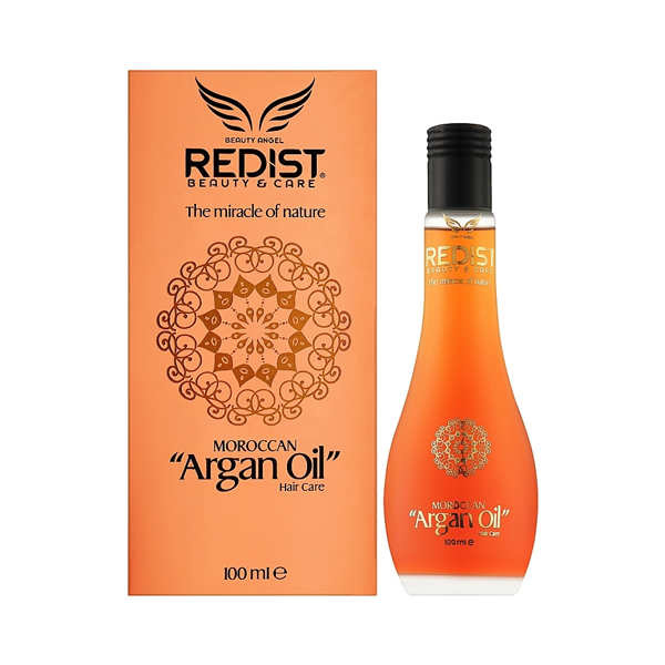 روغن آرگان ردیست مدل MOROCCAN ARGAN OIL مغذی و ترمیم کننده مو حجم ۱۰۰ میل