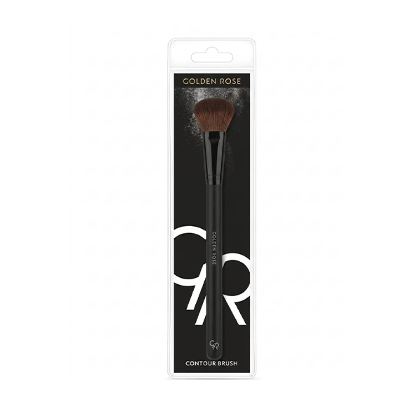 براش آرایشی کانتور گلدن رز مدل CONTOUR BRUSH با الیاف زاویه‌دار تخصصی
