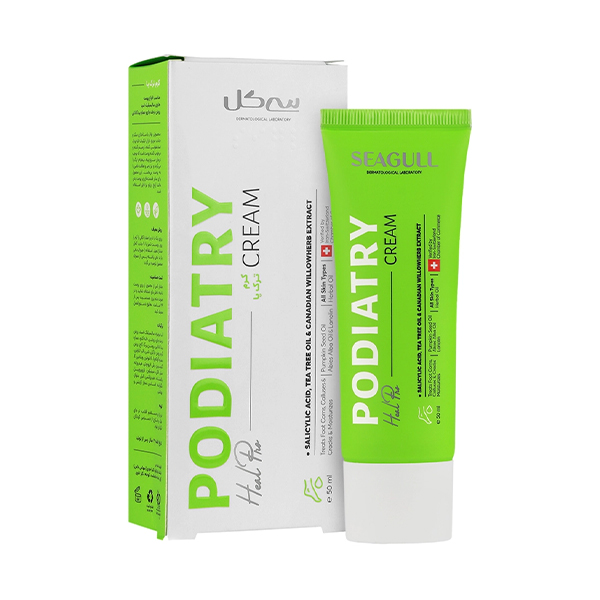 کرم ترک پا سی‌گل مدل PODIATRY مناسب انواع پوست حجم ۵۰ میل