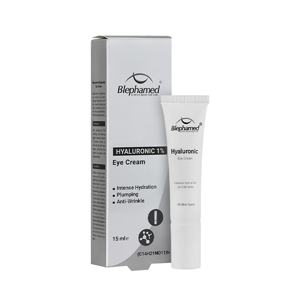 کرم دور چشم بلفامد آبرسان و ضد چروک مناسب انواع پوست حاوی هیالورونیک اسید حجم 15ml