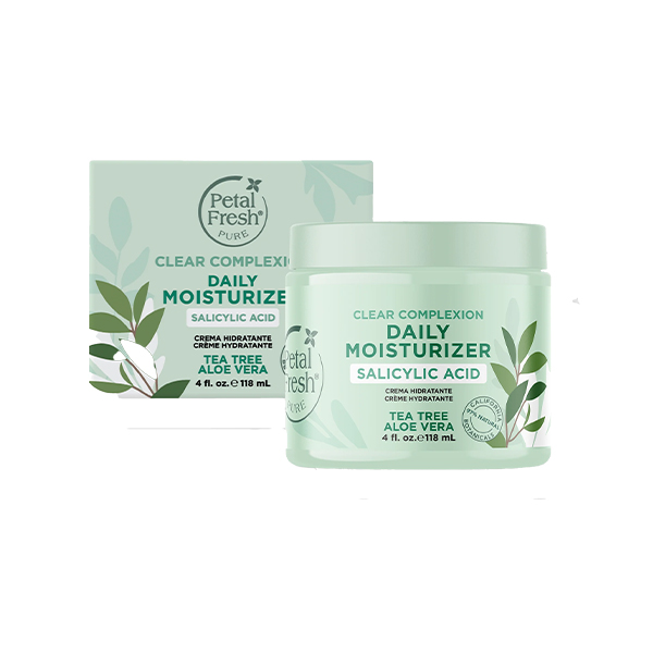 کرم مرطوب کننده صورت پتال فرش مدل Clear Complexion ضد جوش و کنترل کننده چربی مناسب پوست های چرب و مستعد آکنه حجم 118ml