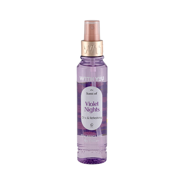 اسپری خوشبوکننده بدن ویت یو مدل Violet Nights با رایحه گرم و شیرین حجم 150ml