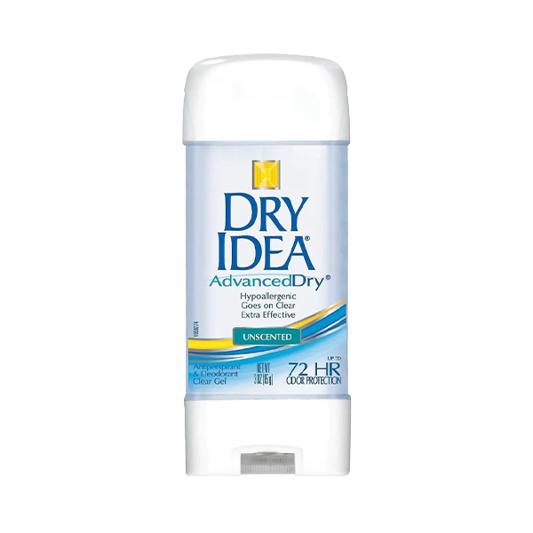 ژل ضد تعریق یونیسکس درای آیدیا مدل Unscented با ماندگاری 72 ساعته و بدون رایحه وزن 85g