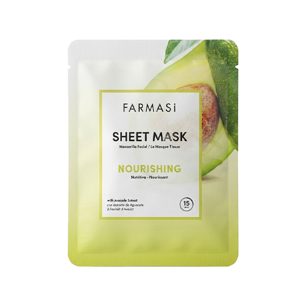 ماسک ورقه‌ای صورت فارماسی مدل Nourishing مغذی و آبرسان عمقی پوست وزن 28g