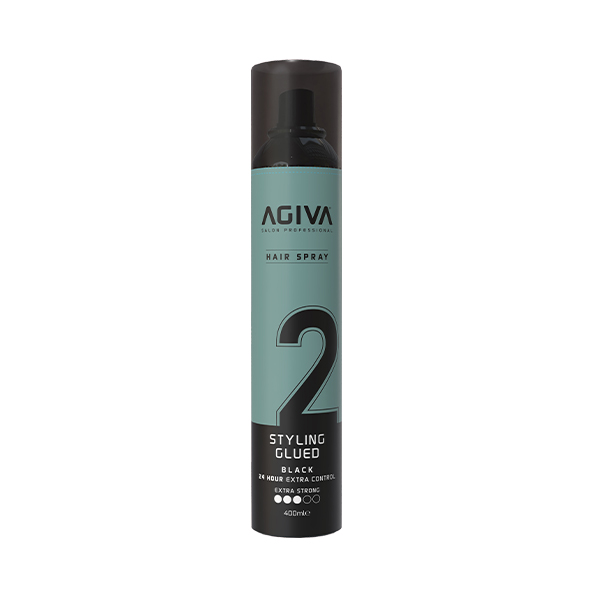 اسپری حالت دهنده مو آگیوا مدل Styling Glue با تثبیت‌کنندگی چسبی و ماندگاری فوق‌العاده حجم ۴۰۰ میل