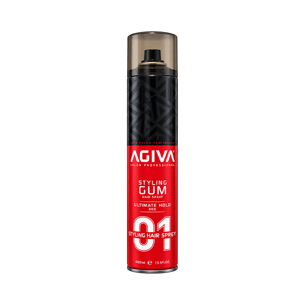 اسپری حالت دهنده مو آگیوا مدل Styling Gum با مهار صمغی و ماندگاری نهایی حجم ۴۰۰ میل