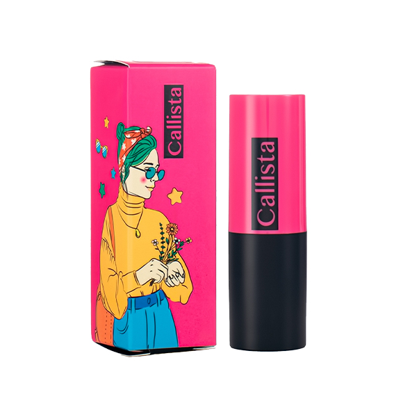 رژ لب جامد مات و مخملی کالیستا مدل Matt Lipstick با بافت نرم، ماندگاری بالا و غنی از ویتامین E وزن ۴ گرم