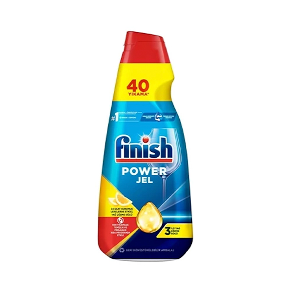 ژل ماشین ظرفشویی لیمو فینیش مدل Power Gel