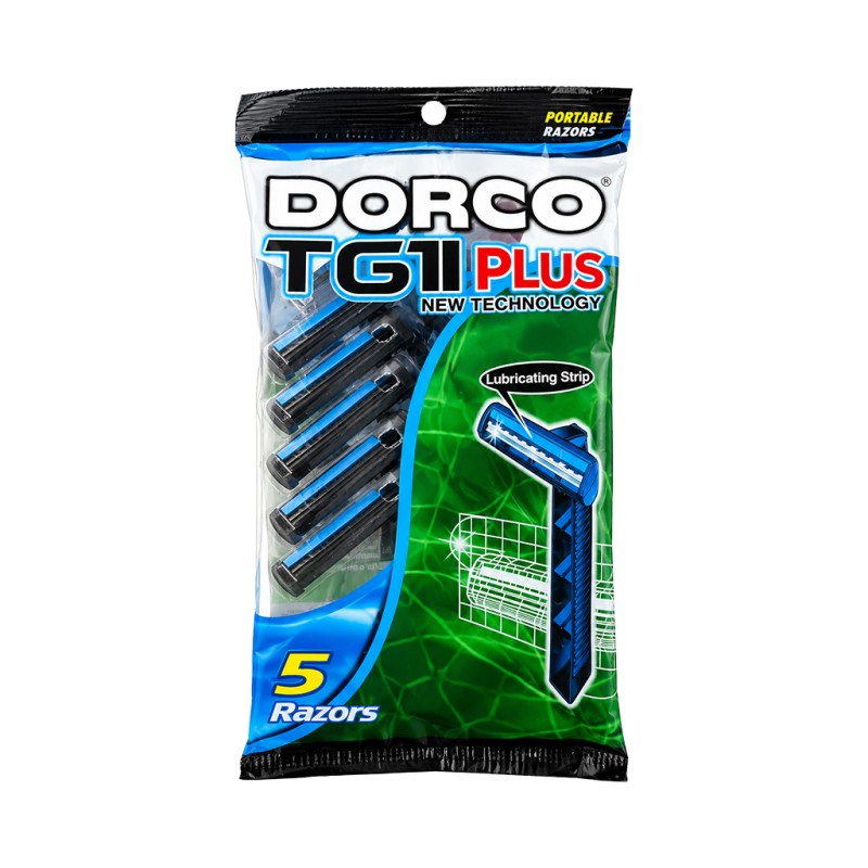 خودتراش مردانه دورکو مدل TG-II Plus با نوار روان‌کننده ویتامین بسته ۵ عددی