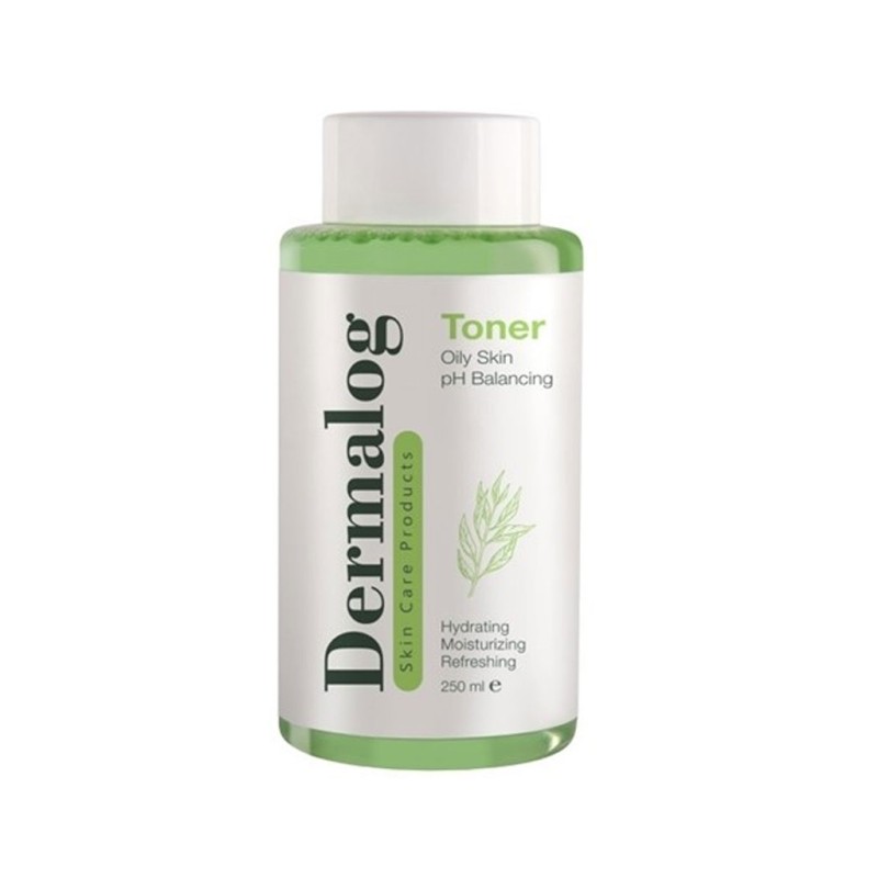 تونر پوست چرب درمالوگ مدل Facial Toner For Oily Skin کنترل سبوم و کاهش جوش حجم ۲۵۰ میل