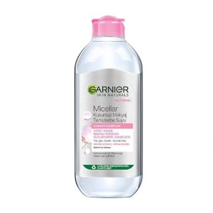 میسلار واتر پاک کننده و مرطوب کننده گارنیه مخصوص پوست‌های خشک و حساس 