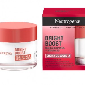 کرم شب روشن‌کننده و ضدپیری نوتروژینا مدل Bright Boost حجم 50 میلی‌لیتر