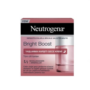 کرم شب نوتروژینا مدل Bright Boost حجم 50 میل