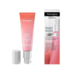 سرم ضدلک و روشن‌کننده حاوی نئوگلوکزآمین نوتروژینا مدل Bright Boost حجم 30 میلی‌لیتر