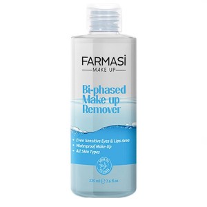 میسلار واتر دو فاز پاک‌کننده آرایش ضدآب و مغذی فارماسی حجم 225 میلی‌لیتر