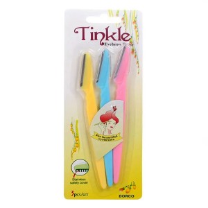 تیغ ابرو و صورت تینکل