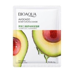 ماسک ورقه ای صورت ضد جوش آبرسان بایوآکوا حاوی عصاره آووکادو