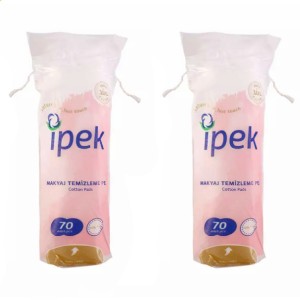 پد آرایش پاک‌کن 70 عددی ایپک بسته دو عددی