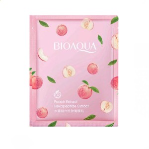 ماسک ورقه‌ای آبرسان و روشن‌کننده بایو آکوا مدل هلو