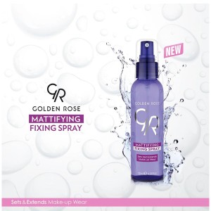 اسپری تثبیت کننده آرایش گلدن رز حجم 120 میل