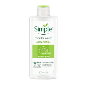 میسلار واتر پاککننده آبرسان سیمپل مدل Kind to Skin حجم 200 میل