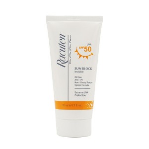 کرم ضد آفتاب بدون رنگ مناسب پوست چرب و مختلط راکوتن مدل SPF 50 حجم ۵۰ میل